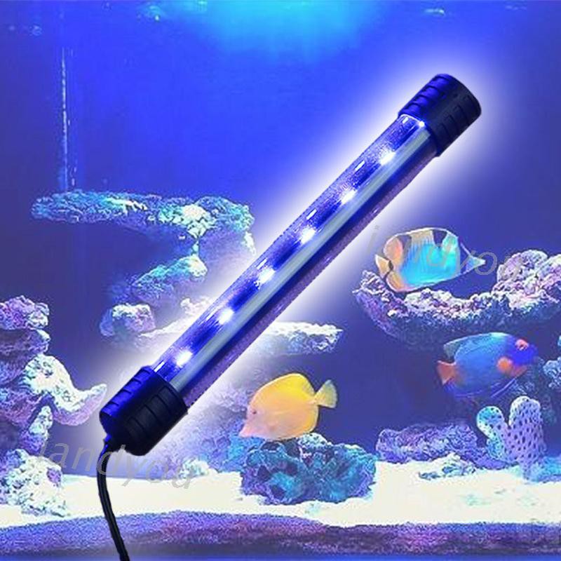 Aquarium Fish Tank LED Light Submersible Waterproof Bar Strip Lamp EU ...