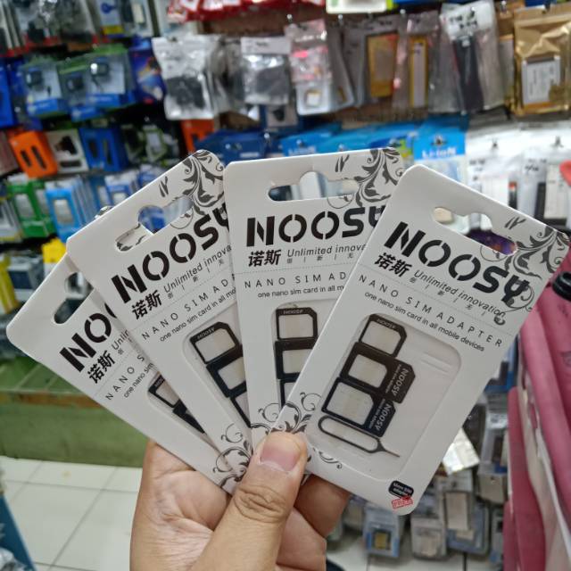 Noosy nossi Mobile Phone Puncture Card Connection Connector | Shopee ...