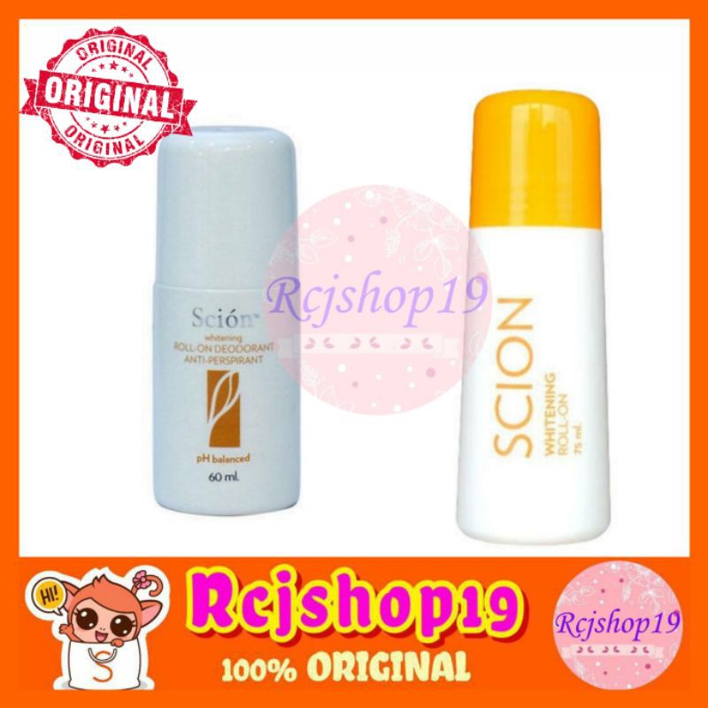 Deodorant Scion PH BALANCED/24 Hrs Protection/Whitening Deodorant EXP