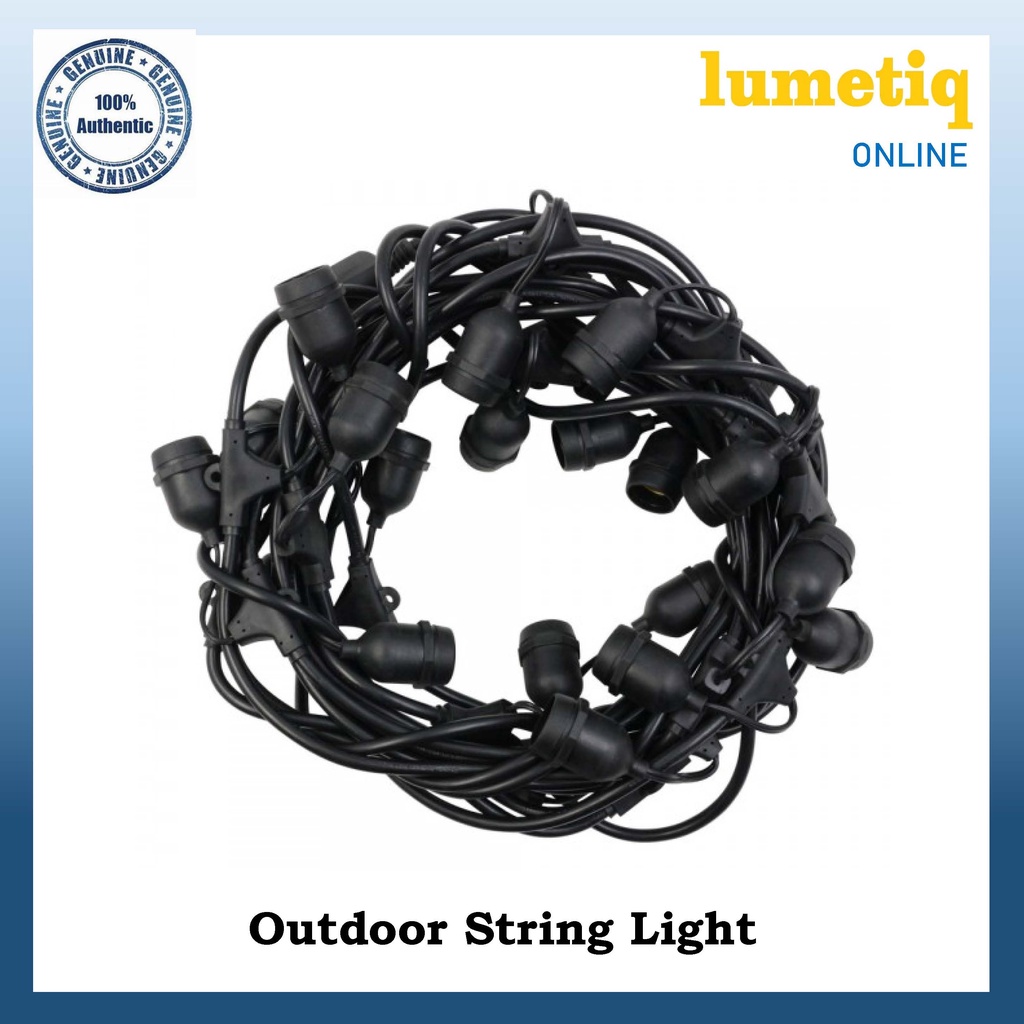 String Light Weatherproof Socket 50 Meters | Shopee Philippines