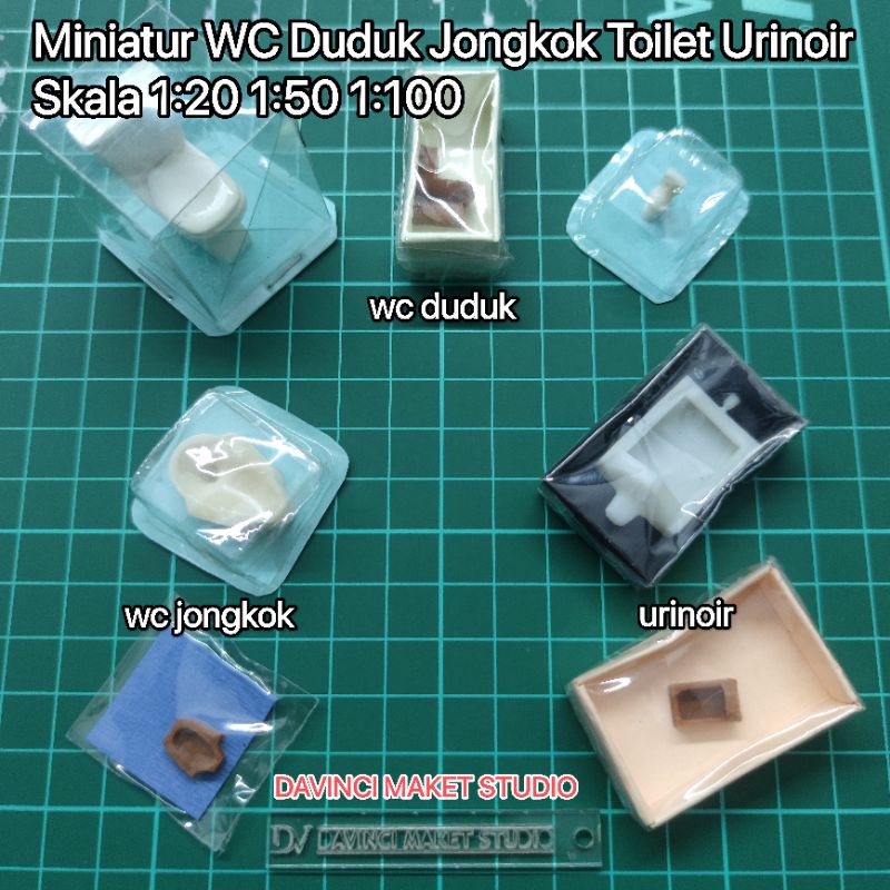 Miniature WC Sitting Squat Toilet Bidet Water Closet Sit Squat Toilet Urinal Scale 112 120 1