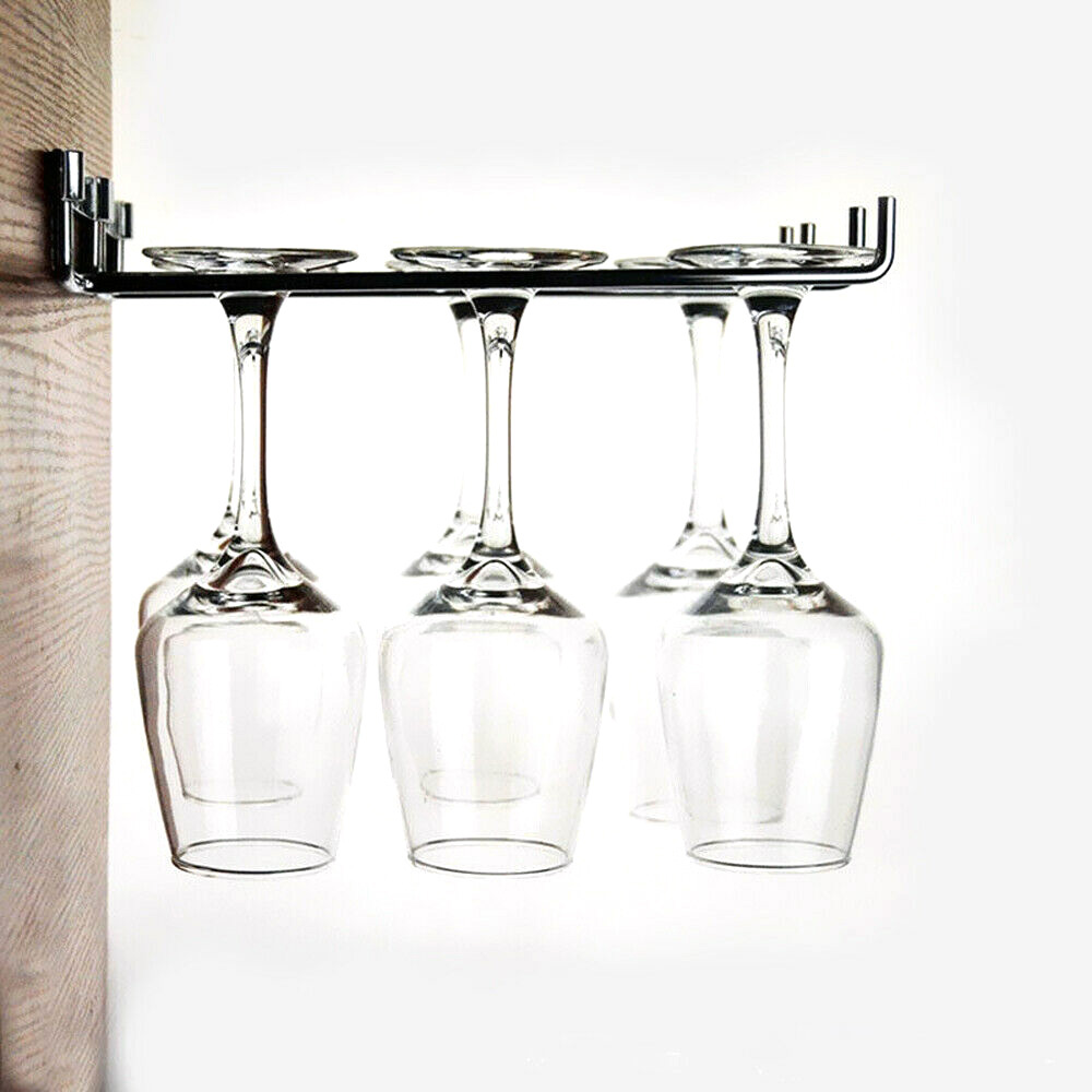 COD Ready Stock Metal Wine Glass Rack Holder Iron Hanging Rack Cup Hanger Stemware Goblet Cabinet Kitchen Wall Mount Decorative Storage Shelf Shopee Philippines