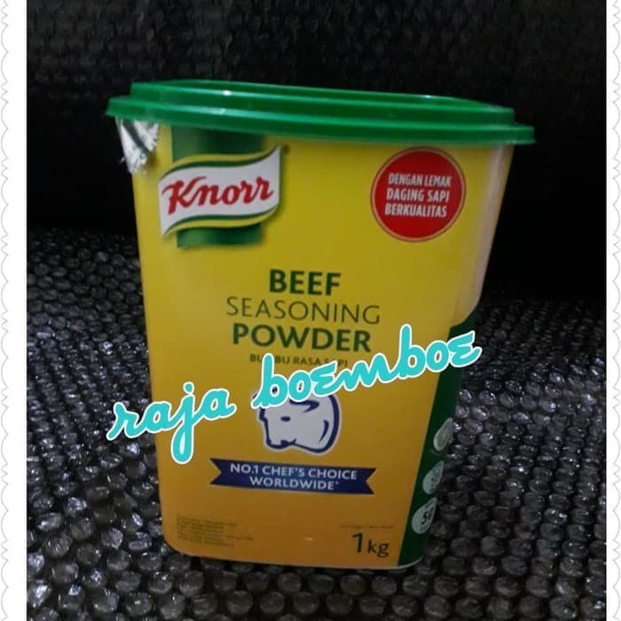 - Knorr Seasoning Beef Powder / Knoor Beef Broth Powder 1kg | Shopee ...