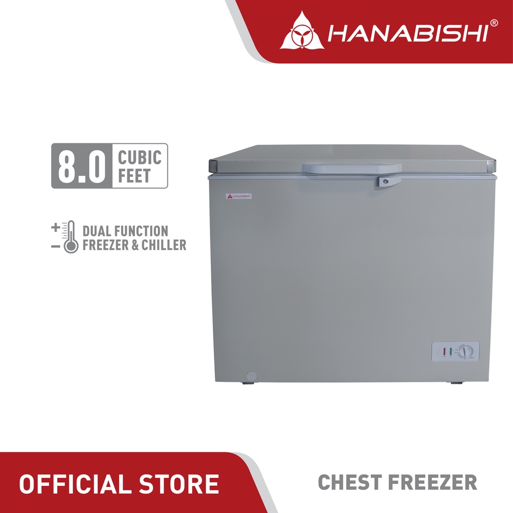 Hanabishi Chest Freezer HCHFXING80 8cuft Shopee Philippines