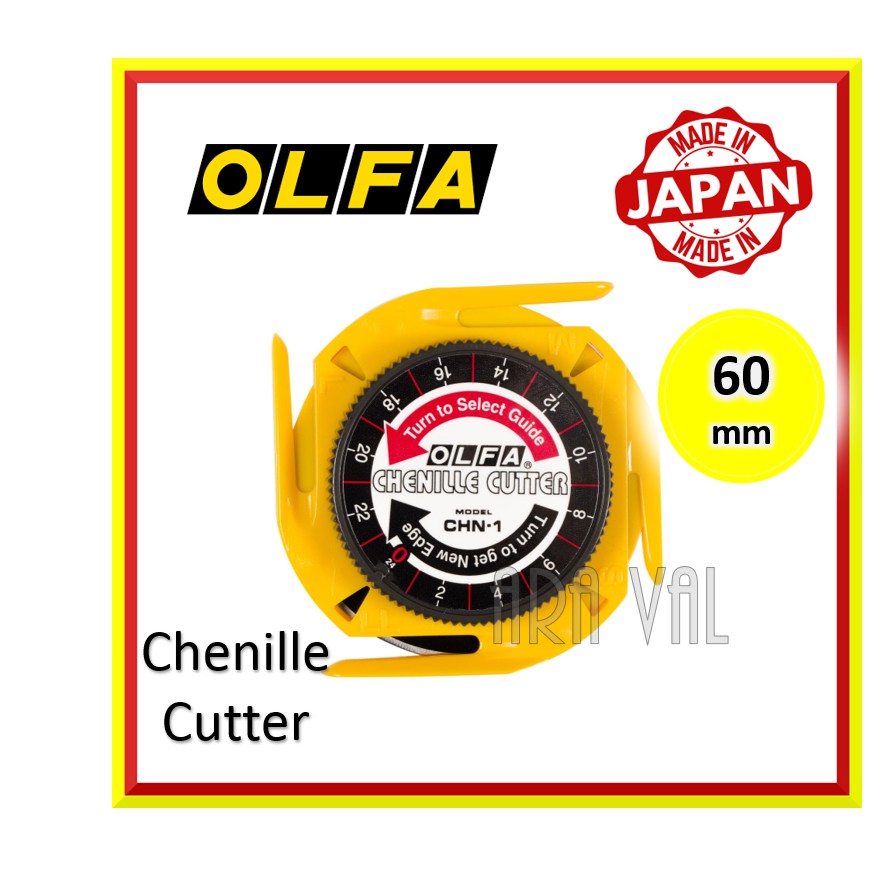 Olfa Chennile/Textile Cutter CHN-1 JAPAN | Shopee Philippines