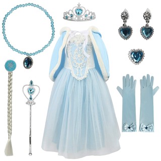 Girls Frozen Elsa Dress Cinderella Outfit Costume Princess Fancy Dress  Party | Shopee Philippines