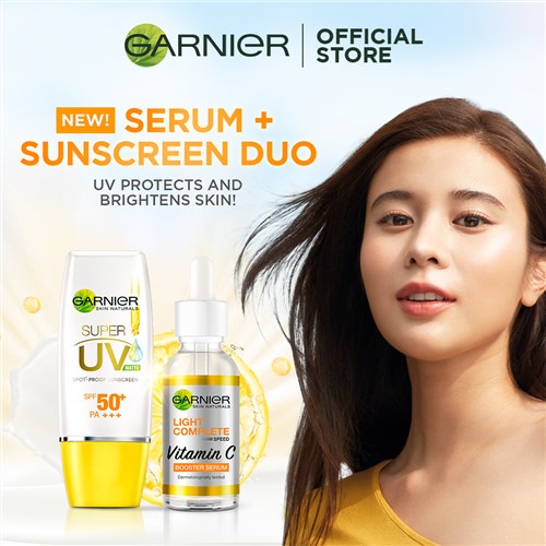 Garnier Bright Complete Summer Glow Duo Garnier Vitamin C Serum (30ML