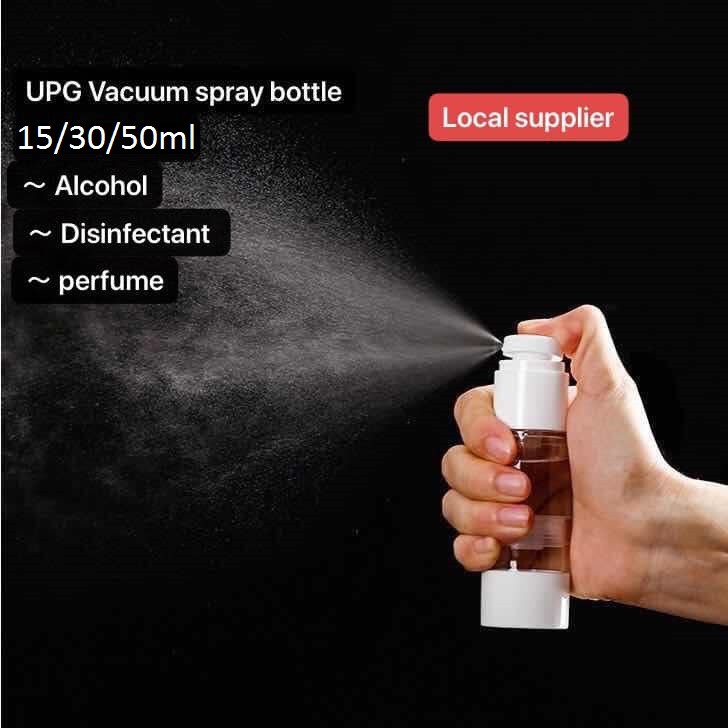 1pc Ultra-fine Water Mist Cylindrical Spray Bottle HDPE Chemical