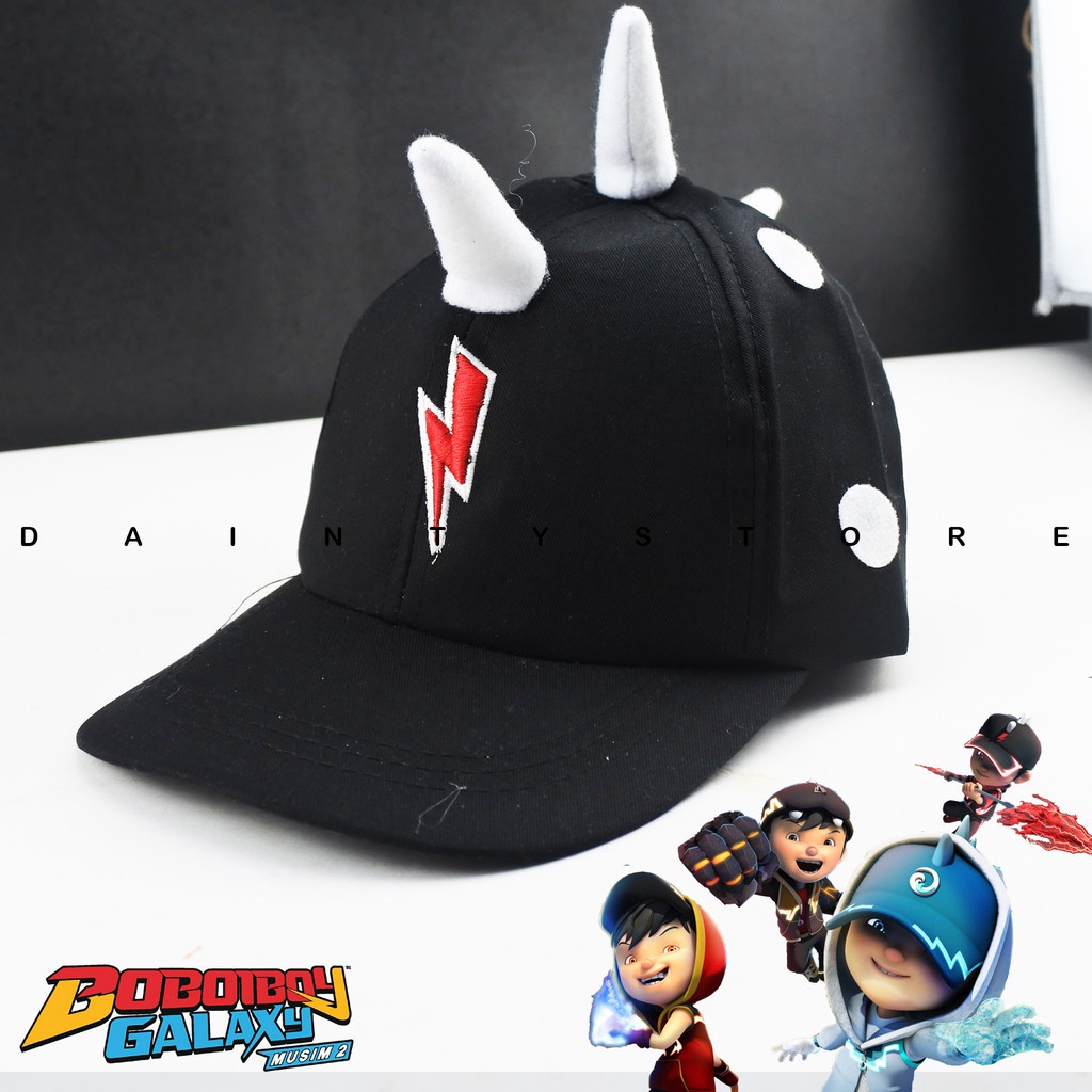 Boboiboy Hat Baseball Cap BOBOY Character Model Boys Age 2-10 Years ...