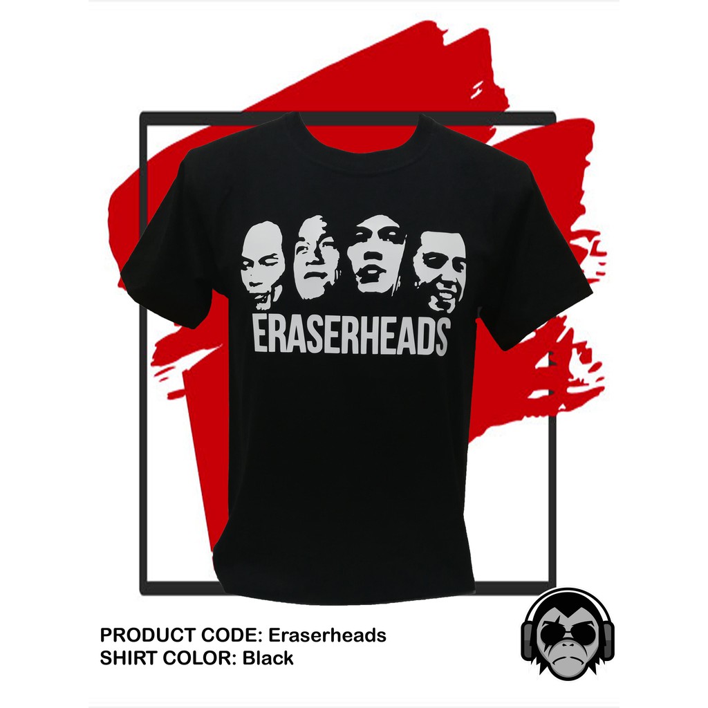 ERASERHEADS opm band inspired shirt Shopee Philippines