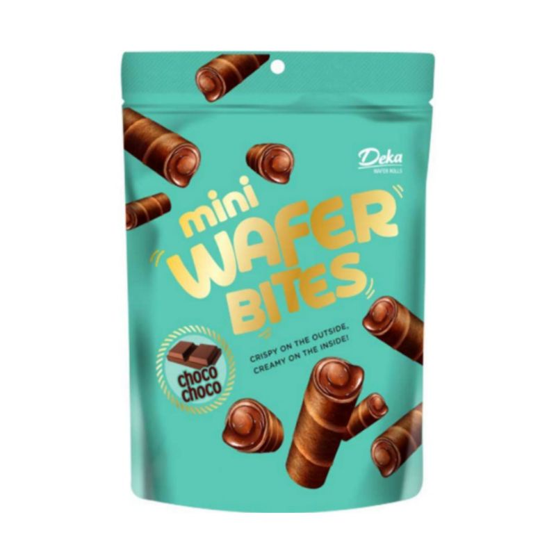 Deka Mini Wafer Bites Choco 80g | Shopee Philippines