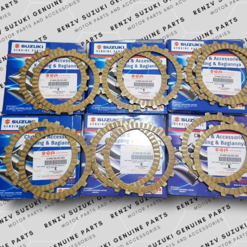 Clutch Lining Sgp Per Set Sgp 3 Pcs Set For Raider Jfi 115 Shooter Fi 115 Shopee Philippines 1852