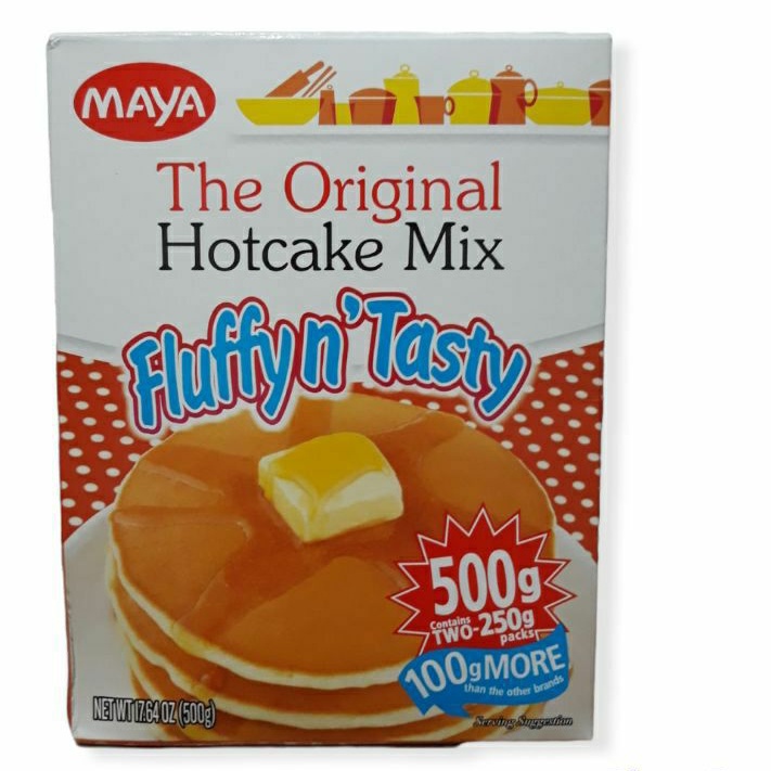 Maya The Original Hotcake Mix Fluffy n' Tasty 500g | Shopee Philippines