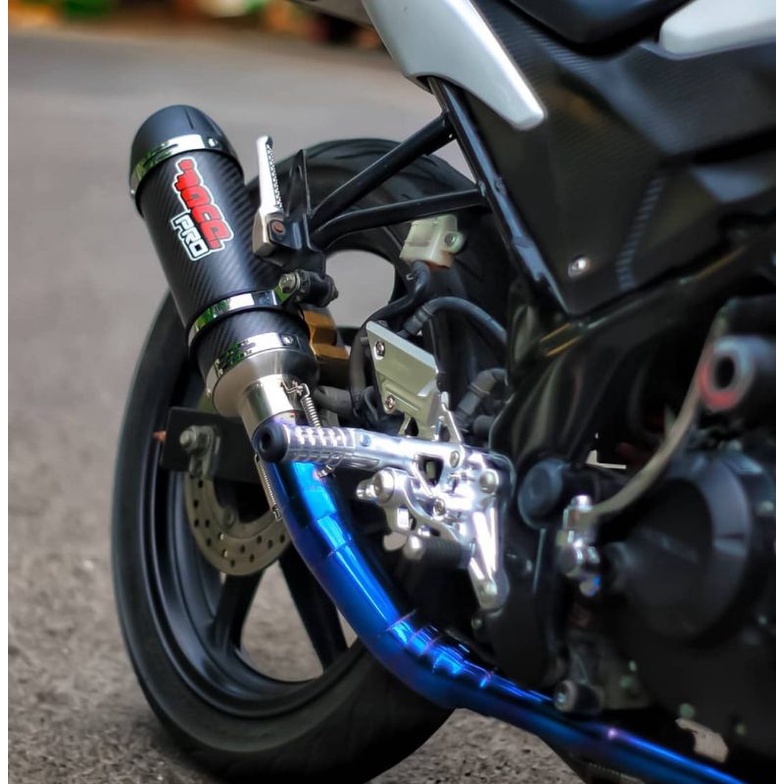 Header Full Bending Blue Bluemoon R15 V3 V4 R15M CBR Facelift 150R K45R ...