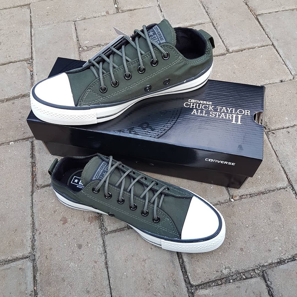 Converse hot sale army shoes