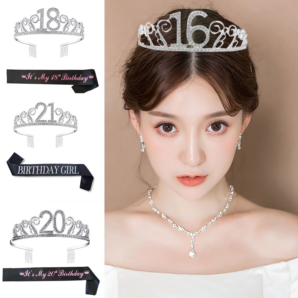 20th birthday best sale tiara