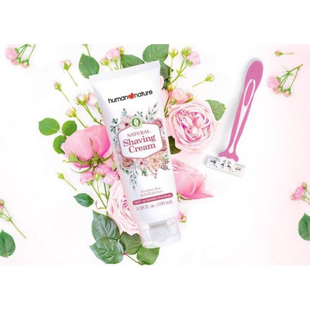 Human Nature Shaving Cream for Women 100ml Shopee Philippines