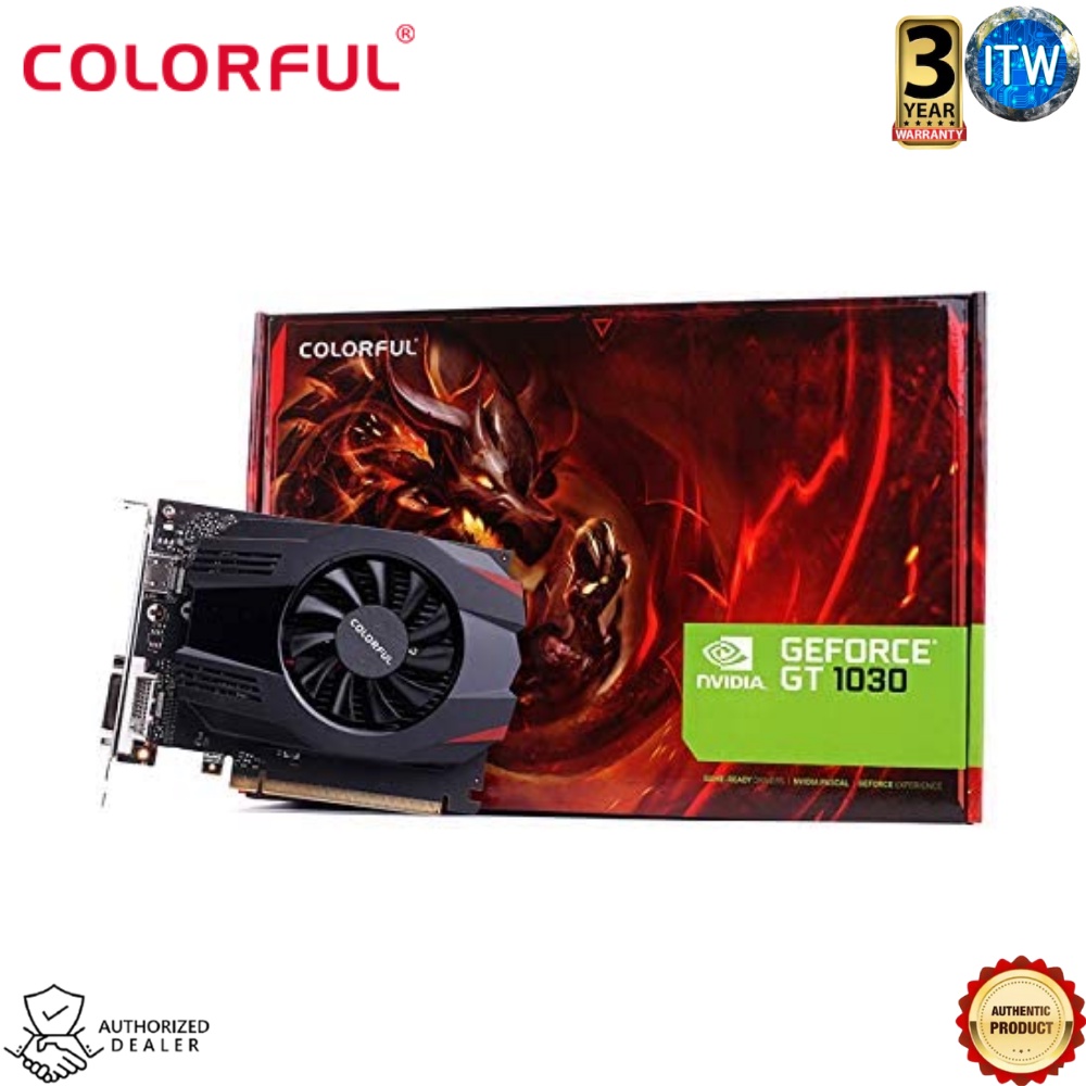 Colorful GeForce GT 1030 4GB DDR4 Graphics Card (Gt1030 4G-V) | Shopee ...