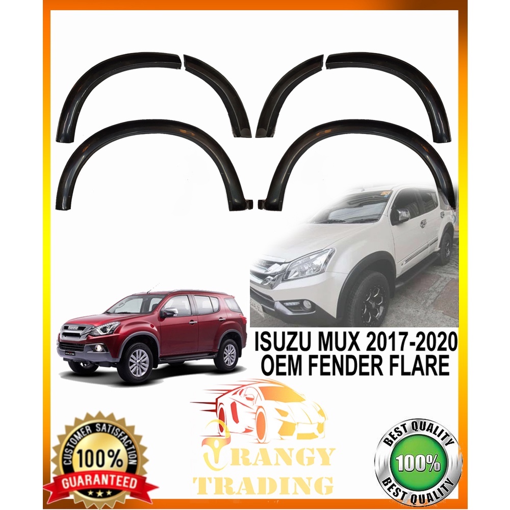 Isuzu MUX 2017 to 2020 OEM Fender Flare SLIM TYPE 2018 2019 Shopee