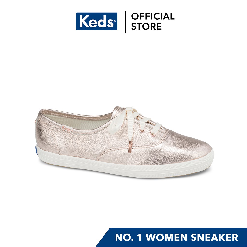 Keds champion sale metallic rose gold