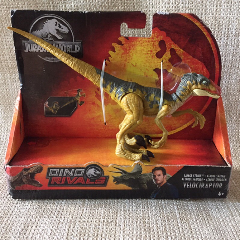 Jurassic World Dino Rivals Velociraptor Toy | Shopee Philippines