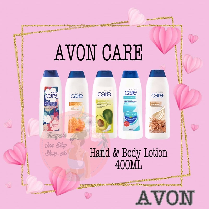 Avon Care Hand & Body Lotion 400ML Shopee Philippines
