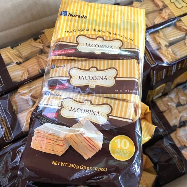 Noceda JACOBINA Square Biscuits 250g Shopee Philippines