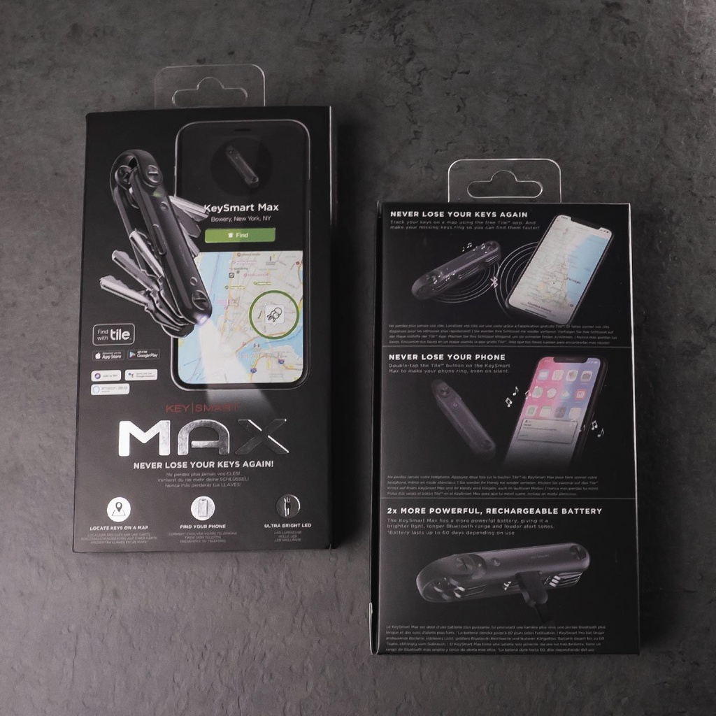 KeySmart Max With Tile Smart Location Steel Gray | Shopee Philippines