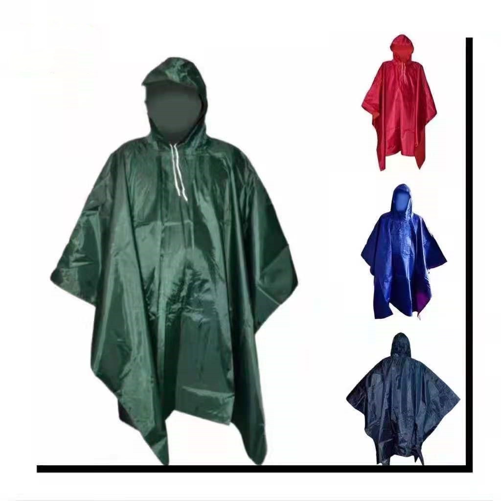 Heavy Duty Raincoat for Adult Rainy Season Butterfly Kapote Poncho Rain