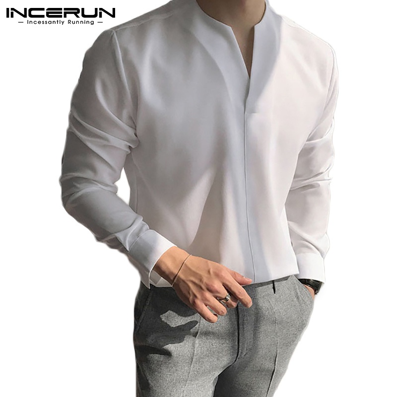 Korean men's dress shirts sale