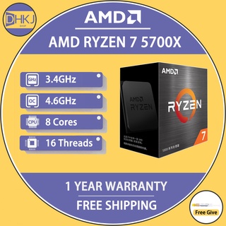 AMD Ryzen 7 5700X 8-Core 16-Thread 3.4GHz Socket AM4 CPU Processor OEM Tray