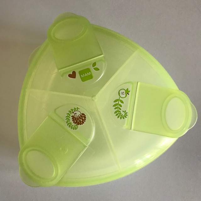 MAM Triangle Milk Powder Divider 3 Compartments | Shopee Philippines