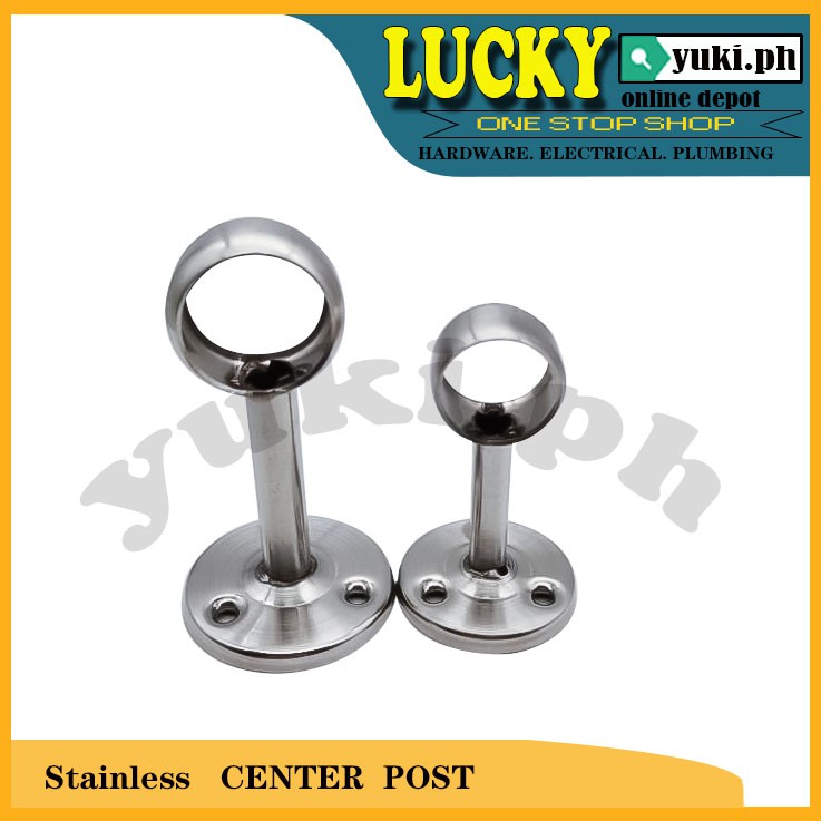 STAINLESS CURTAIN CENTER POST 3/4