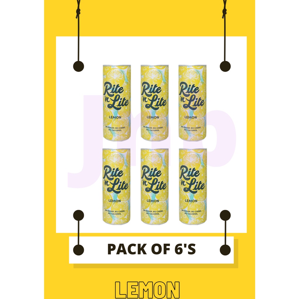 Rite 'n Lite Pack of 6's (Lemon) | Shopee Philippines