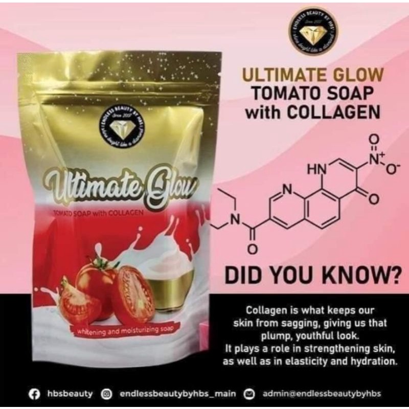 ULTIMATE GLOW with Collagen & Tomato Shopee Philippines