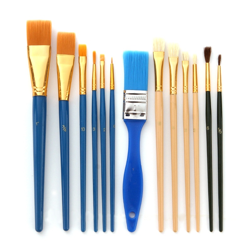 GOO Portable Paint Brushes 50 Types Professional Paint Brush Oil ...