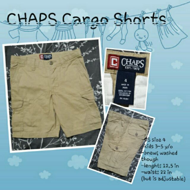 Chaps best sale cargo shorts