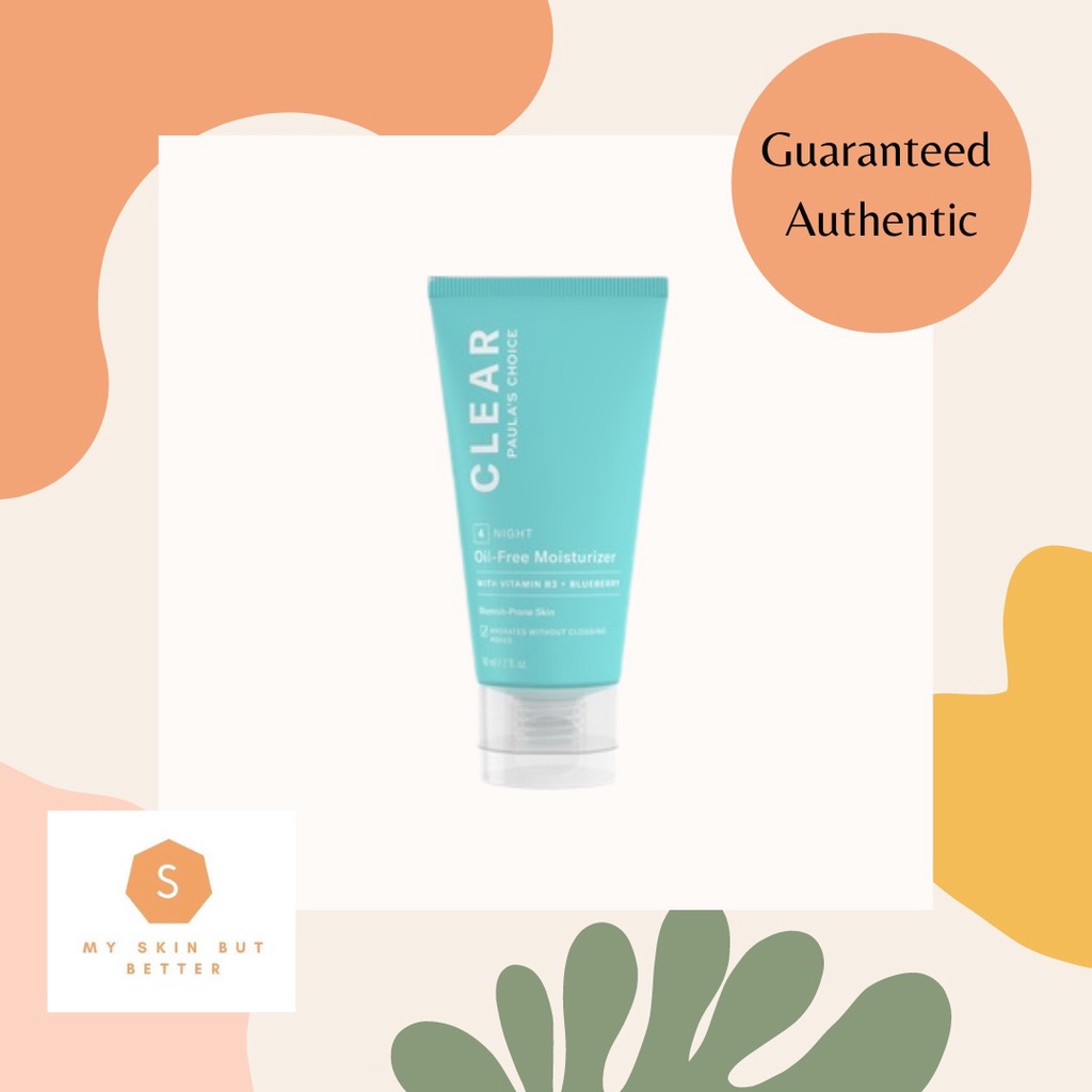 Paula's Choice Clear OilFree Lightweight Face Moisturizer Shopee Philippines