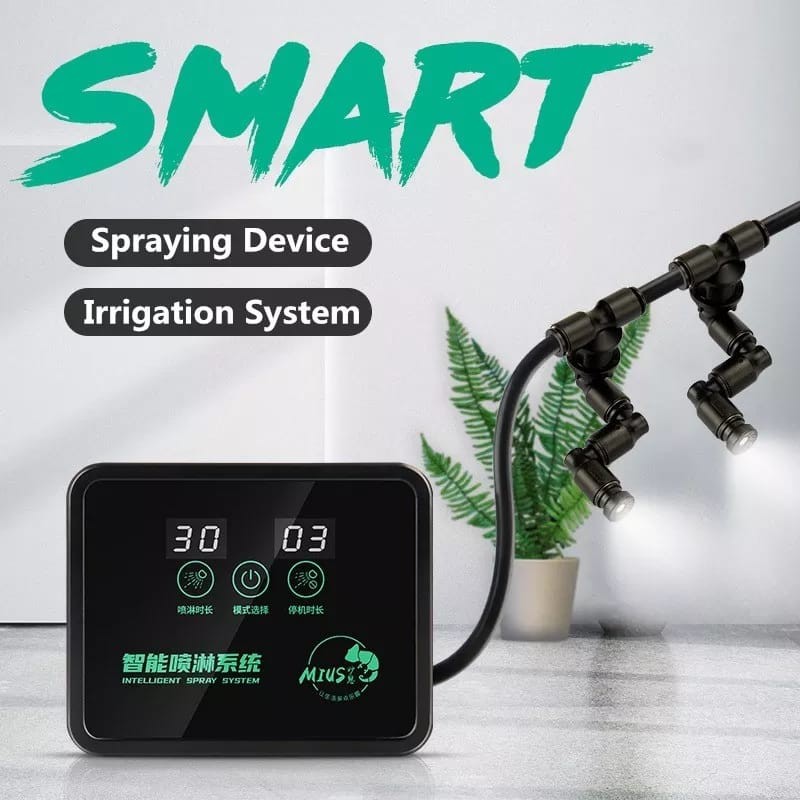 Mius Smart Misting System Automatic Timer Rainforest Sprayer Paludarium ...