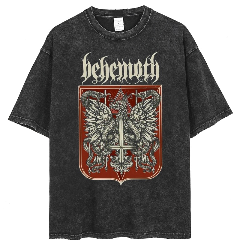 Gothic Hip hop rock Tshirt Top Oversized Punk Harajuku Alternative