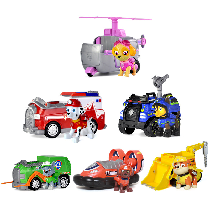 Genuine Paw Patrol Great Achievements Dog Patrol Set Large Rescue ...