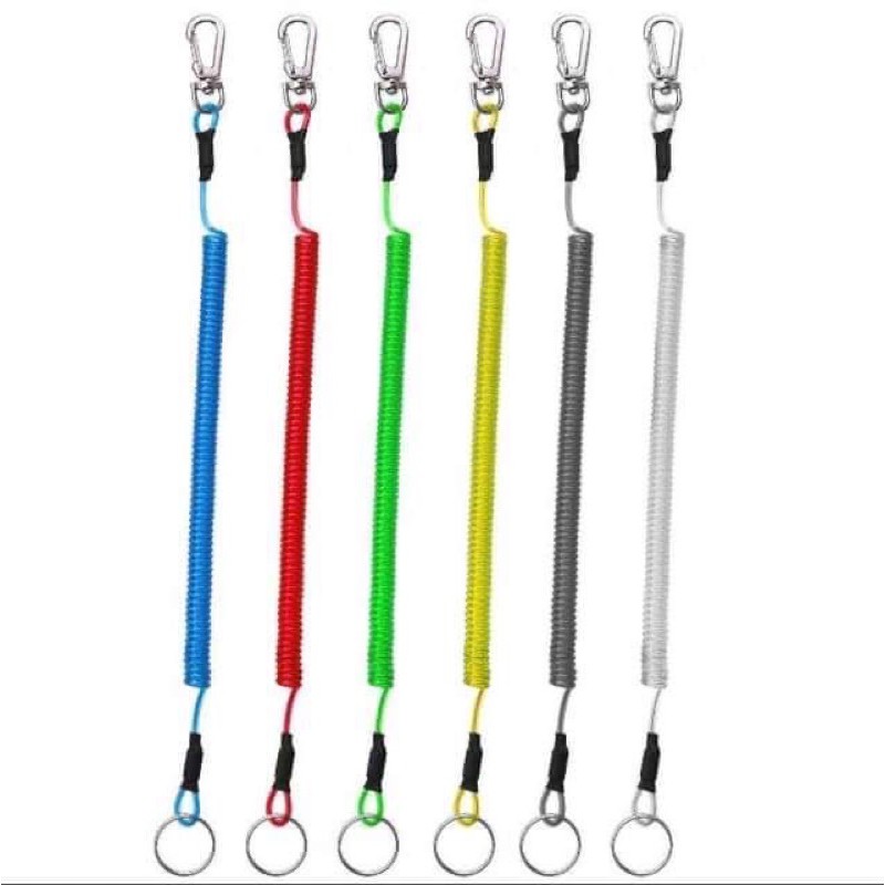 SPIRAL SPRING KEYCHAINS Original HCS | Shopee Philippines