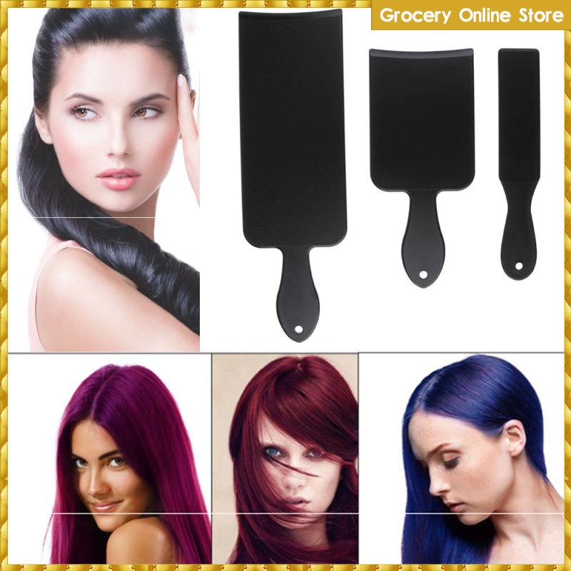 Highlighting Paddle Hair Dye Tint Plate, Black Hair Colour Board for ...