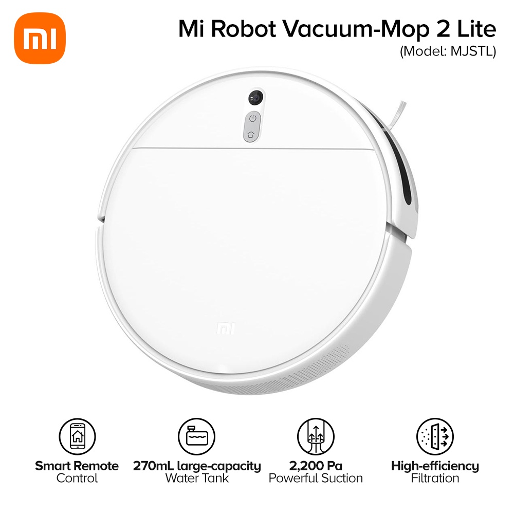 Xiaomi Mi Robot VacuumMop 2 Lite 2200Pa 2in1 Vacuum Cleaner APP