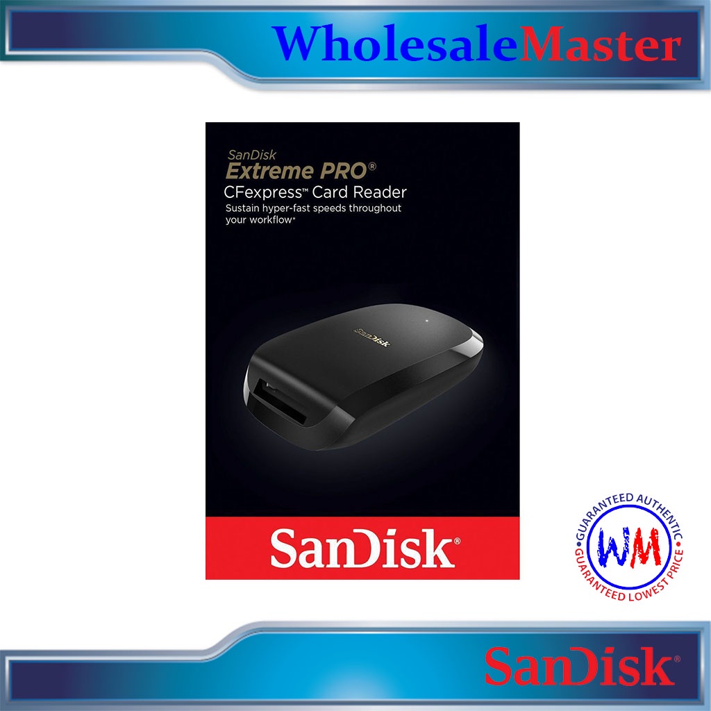 SanDisk Extreme Pro CF Express Type B USB 3.1 Gen 2 Speed Sddr