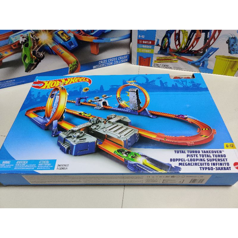  Hot Wheels Track Builder Total Turbo Takeover Track