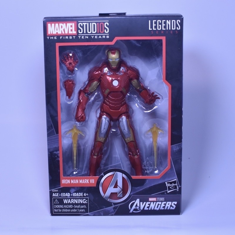 Marvel Legends Iron Man Mark 7 Mark VII Mk7 Mk VII First 10 Years Shopee Philippines