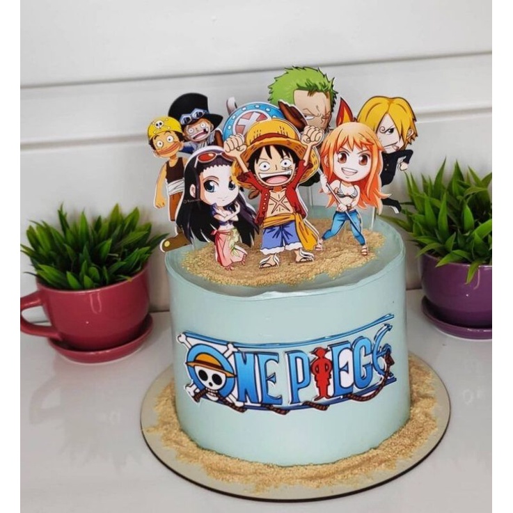 ONE PIECE Printable Cake Topper / CUSTOMIZED | Shopee Philippines