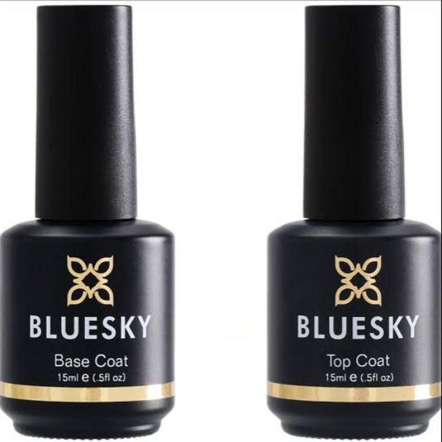 Bluesky Gel Polish No Wipe Top Coat, Top Coat, Matte Top Coat and Base