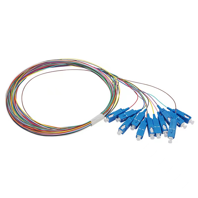 Allan SC/UPC 12 Bundles Fiber Jumper Connector Sc Square Head Pigtail ...